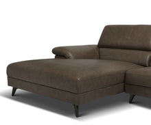 Load image into Gallery viewer, Quaid Leather Left Chaise Sectional