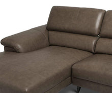 Load image into Gallery viewer, Quaid Leather Left Chaise Sectional
