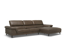 Load image into Gallery viewer, Quaid Leather Right Chaise Sectional
